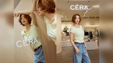 不只顯瘦更要穿出自我!韓國設計品牌CÉRA 進駐台中攜手蔡淑臻詮釋丹寧美學
