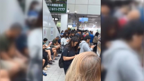 高屏地區雨彈狂炸 高捷紅線傳故障訊號尖峰時段大誤點