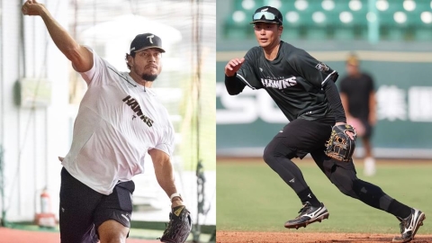 中職/台鋼雄鷹新洋投「威鳳山」來了!永田颯太郎21日升一軍 一投一打戰力再升級
