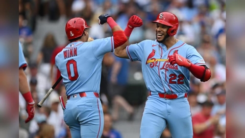 MLB(影)／出道即巔峰？紅雀菜鳥初登板三響砲震驚球界遇「17支0大低潮」終敲安