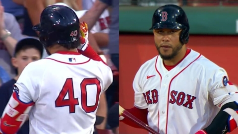MLB(影)/大聲點我聽不見!紅襪強打延長賽「不積極跑壘」遭噓、祭挑釁手勢反嗆