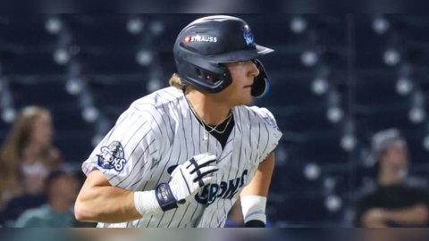 MiLB(影)/季後賽最多勝投手派提特兒子不漏氣!洋基小聯盟首戰就在老爸面前開轟