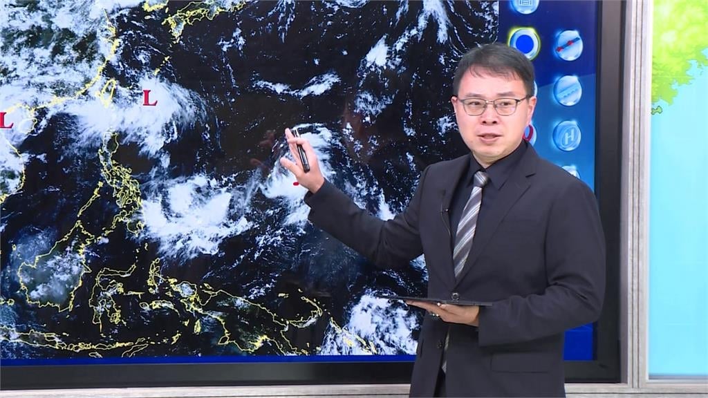 西南風+低壓帶南部迎豪雨 沙德爾持續長胖﹑下週三最關鍵