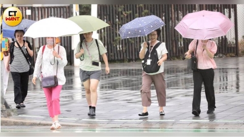 全台雨彈狂炸!一路濕到下週二 「沙德爾」將挑戰強颱