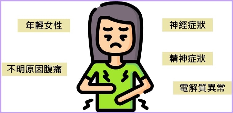 28歲女多年不明反覆腹痛! 醫揪元凶是罕病急性紫質症