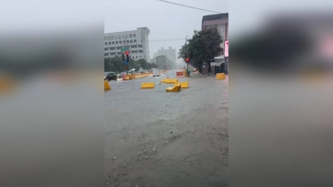 鳥松、鳳山強降雨積水已消退 高雄捷運局迅速處置