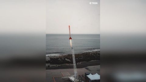 國家太空中心首支自主探空火箭「島脈」成功發射 達超音速1.2馬赫