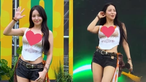 前南韓女團C位成員「大開U」登水炸彈熱唱！因「1事」被網酸：何必退團呢？