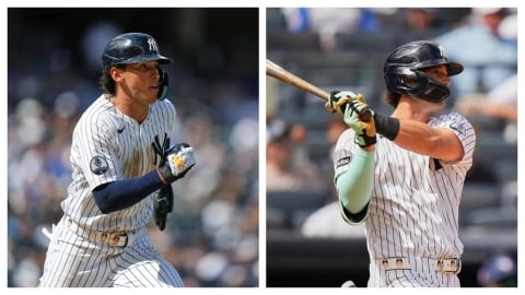 MLB(影)/洋基兩菜鳥哥倆好場上也合作無間!你先敲安打我就送你回本壘得分