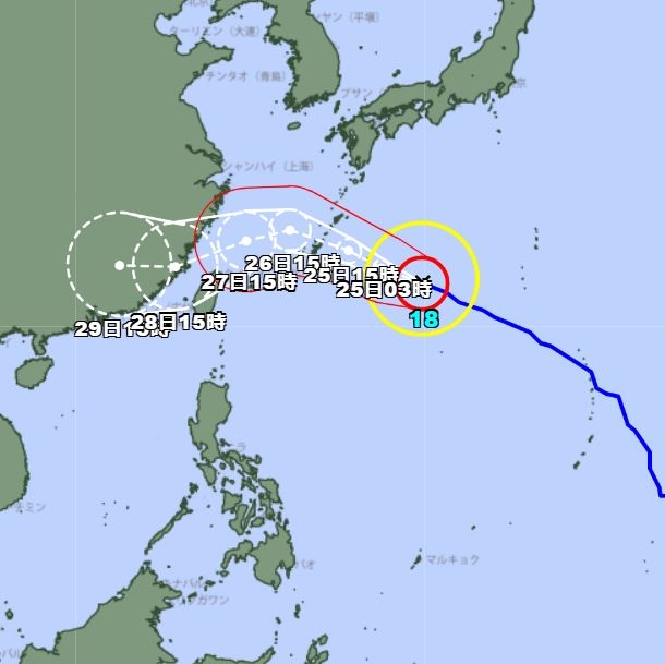 快新聞/「沙德爾」轉為強颱!一路西移 最快「這日」發布海警