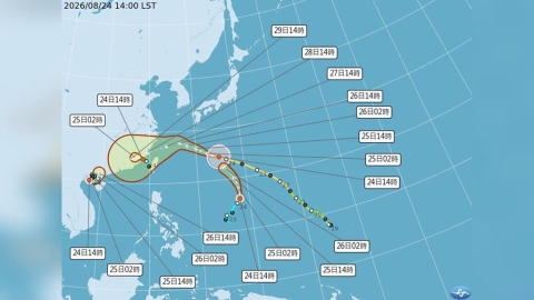 「沙德爾」轉為強颱!一路西移 最快「這日」發布海警