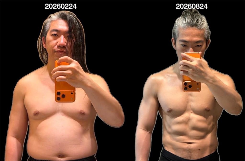 史書華竟從油膩大叔變身「腹肌猛男」！半年暴瘦11公斤…全憑1招甩肉成功