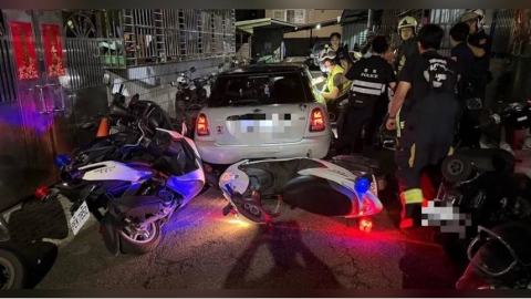 新莊男拒檢衝撞警！員警連開6槍擊中胸部、車內搜出毒品