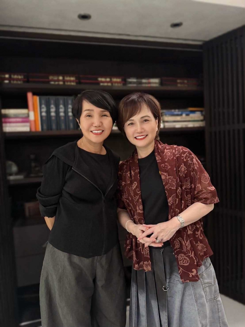 沈春華曾發文提到跟崔長華40年的友情。（圖／翻攝沈春華臉書）