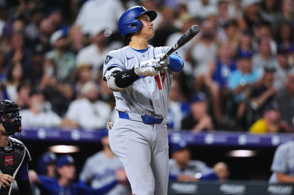 MLB(影)／大谷翔平MVP4連霸危！「PCA」又轟又盜　攻擊指數超車了