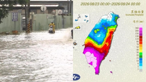 高雄雨炸500毫米「超越莫拉克」！專家示警「北移開轟3區」沙德爾接力時間曝光