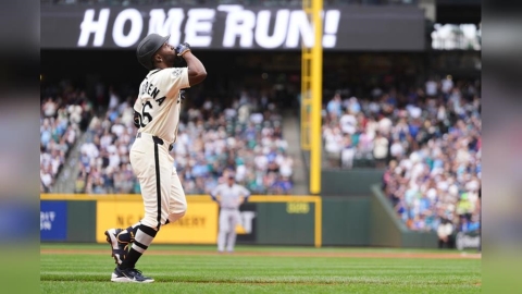 MLB(影)/前一場再見轟下一場首打席全壘打!水手外野手寫下多項生涯新紀錄