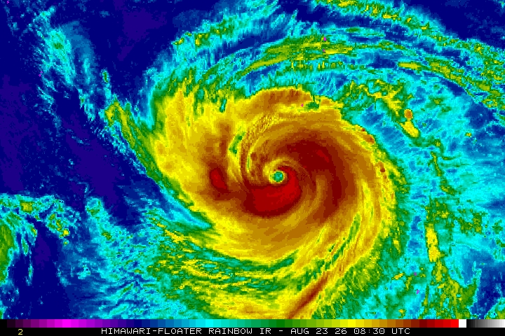 圖/沙德爾颱風預估將維持中颱強度西進。(翻攝NOAA)
