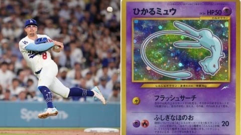 MLB(影)/年薪1.4億買不下去!道奇球星想要「這張寶可夢卡」 如今價格嚇死人