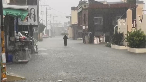 惡夢還沒醒　南台灣暴雨狂灌　屏東塭豐村反覆淹好幾天
