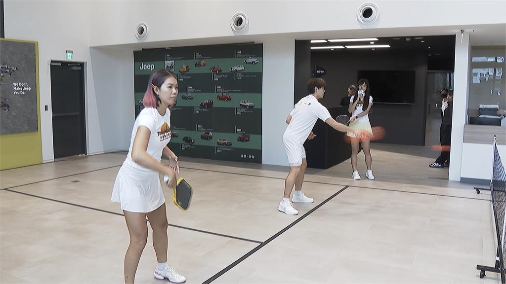 新運動"匹克球"太夯! 金牌女將蔡萱親自帶隊