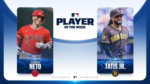 MLB(影)/美聯國聯單周最佳球員出爐!五成打擊率超誇張 網:會不會被調查