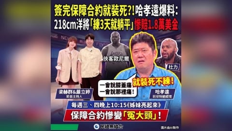 (影)/哈孝遠為球隊挑選超優洋將 動作快狠準反而出包?