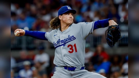 MLB(影)／道奇豪華輪值再添王牌！葛拉斯諾回來了睽違近4個月復出投滿5局7K