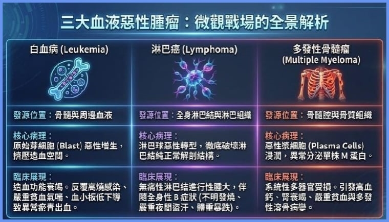 突發視力模糊就醫檢查 54歲男子驚罹慢性骨髓性白血病