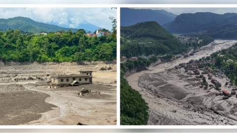 西藏爆270死重大災難！世界第99高峰冰崩　「半座山消失」成浩劫源頭