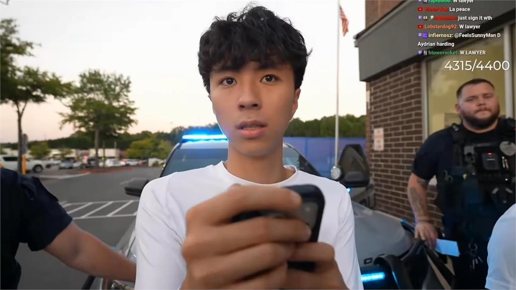 最強高中生Ray美國賣場直播被檢舉!「遭警拘留還拍影片」畫面全網看傻