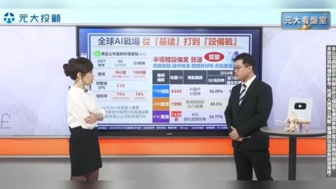 輝達財報亮眼 AI戰從基建到設備