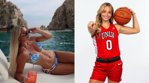 運動美女(影)/這事業線太狠!美大學女籃隊長「協槓模特、創作者」把自己當品牌行銷