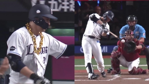 日職(影)／今天不是西武四番照樣炸！林安可「暴力3分砲」敲第7轟　三局灌五打點