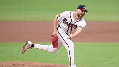 MLB(影)/猛飆八年來最快球速對決大谷!勇士「拍賣哥」締造七年來首次完封勝