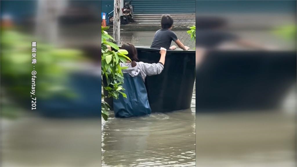南部持續豪雨釀災! 高雄.屏東多地再傳積淹水