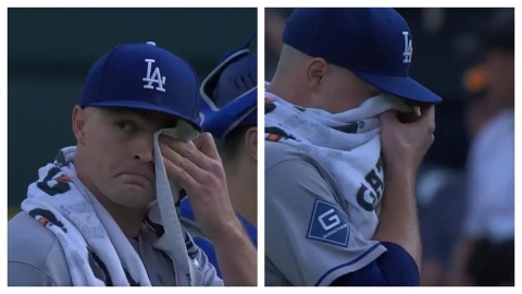 MLB(影)/道奇賽揚強投史庫柏落下男兒淚!致敬影片超感人老虎球迷全歡呼