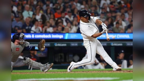 MLB(影)／與大谷同場較勁！李灝宇敲暴力安＋盜壘  關鍵保送攻佔滿壘助老虎贏球