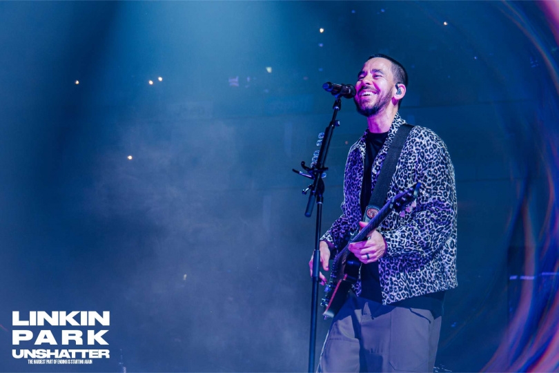 電影《LINKIN PARK UNSHATTER》有元老級團員Mike Shinoda演出。（圖／秀泰娛樂提供）
