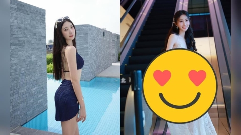 啦啦隊正妹「肉色薄紗裝」現蹤!驚見「下半身全透明」畫面震驚網:真的絕