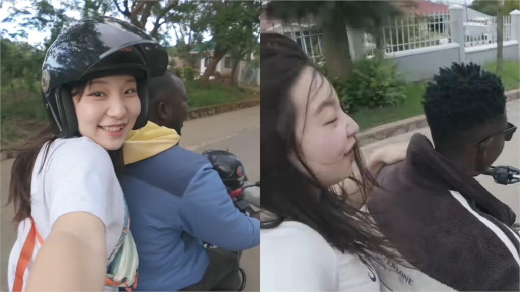 44萬女YTR獨闖非洲出事！慘遭大批男「包圍強吻亂摸」驚恐畫面流出…網嚇：玩命