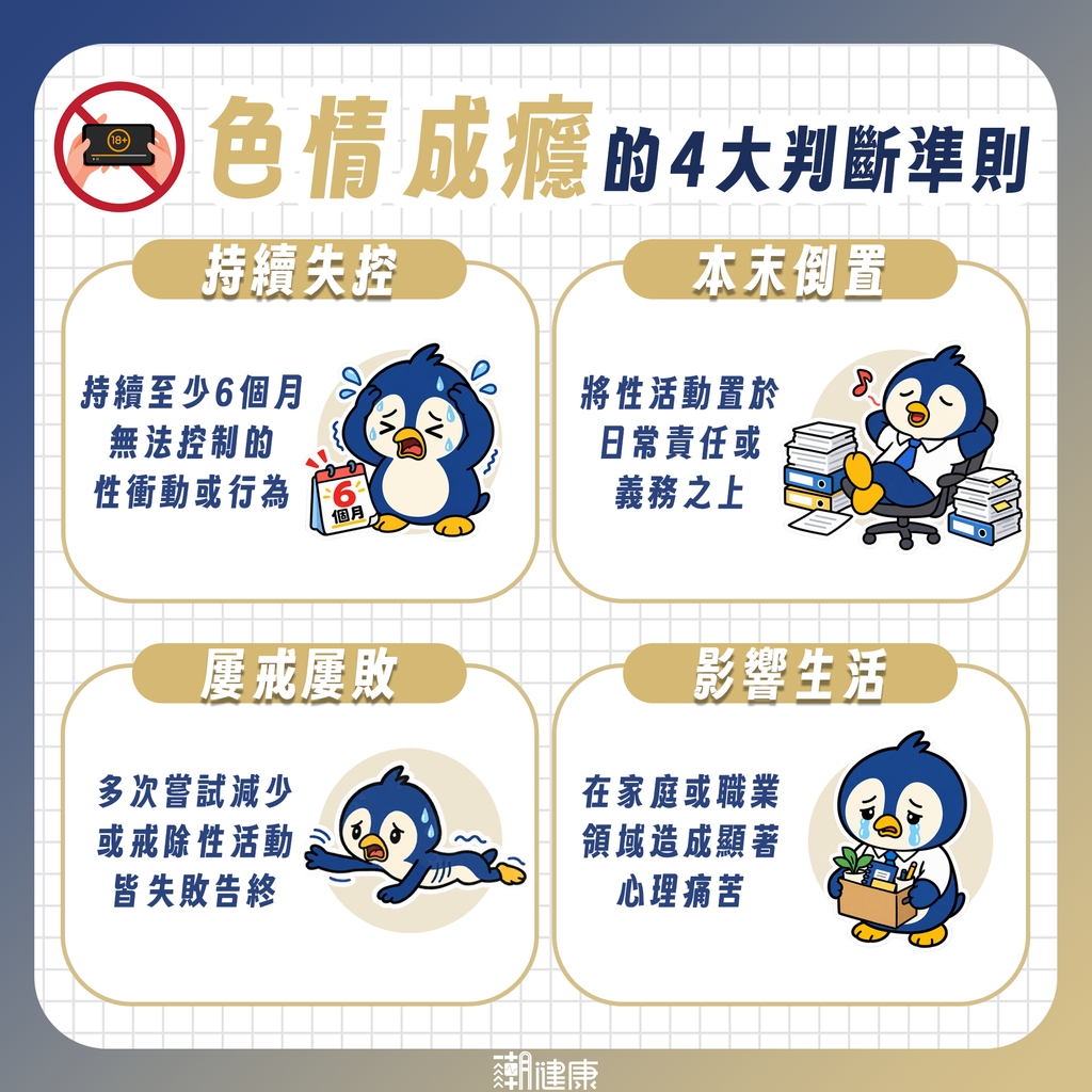 「欲求不滿」不一定是性成癮? WHO揭4大判斷標準