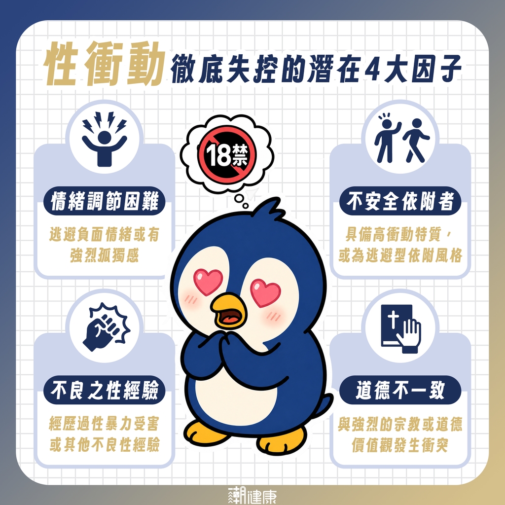 為何性衝動會徹底失控?「逃避型依附者」竟是高風險群