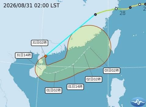 沙德爾颱風「鬼轉回台灣」恐又復活！未來1週「南部炸雨彈」不排除第二次海警