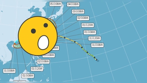 沙德爾颱風「鬼轉回台灣」恐又復活!未來1週「南部炸雨彈」不排除第二次海警