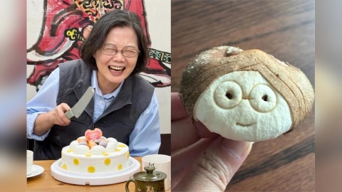 蔡英文70歲生日照曝光 自嘲想甩蘑菇頭但剪完仍是「小英菇」