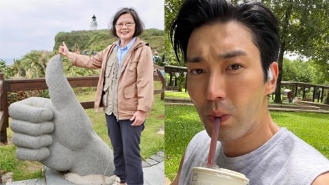 南韓紅炸男神「來台灣慘遭女粉猛糾纏」!網一看真身「竟是蔡英文」急笑喊:不能這樣