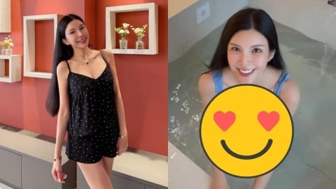 國光女神濕身解放比基尼!邪惡視角炸出雪白大球 真實身材全看光