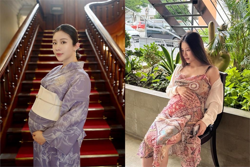 鄭家純只穿Bra「挺出101cm巨肚」!懷雙胞胎31週「私下超絕狀態」全被拍