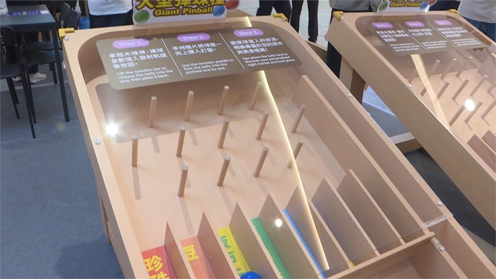 桃機變迷你夜市！　二航廈出現復古彈珠檯、美食攤車超吸睛